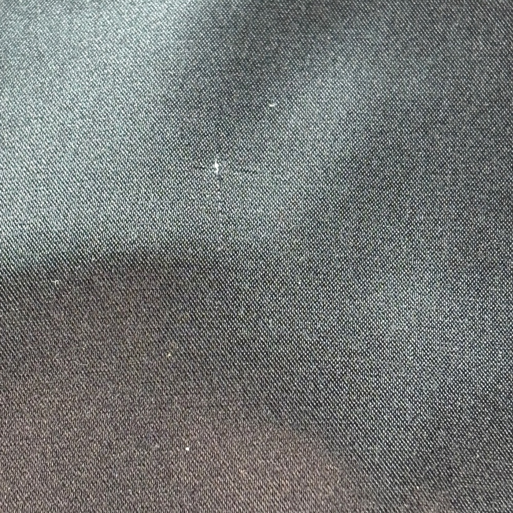 Le Château Y2K Vintage Black Floral Satin Pencil Skirt Side Slit 00 Spring XXS - Picture 12 of 13